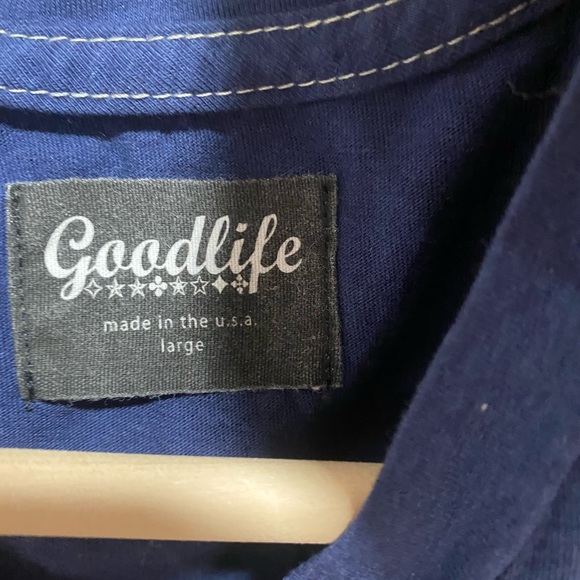 Blue Good life t-shirt - Picture 3 of 3